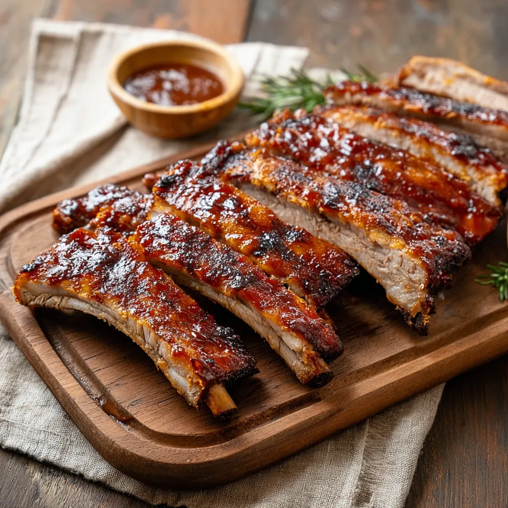 Hygaard Garlic Ribs Smoked Honey-Garlic Ribs - Forkful Kitchen