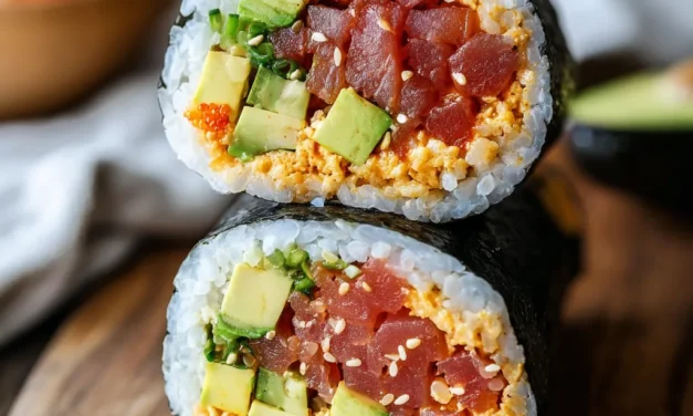 Spicy Tuna Sushi Burrito