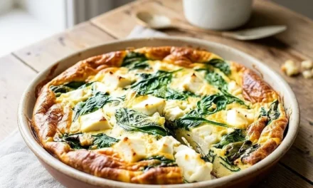 Spinach and Feta Brunch Frittata