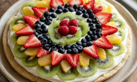 Sugar Cookie Fruit Pizza