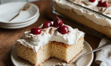 Traditional Tres Leches Cake