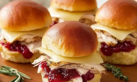 Delicious Turkey Cranberry Brie Sliders