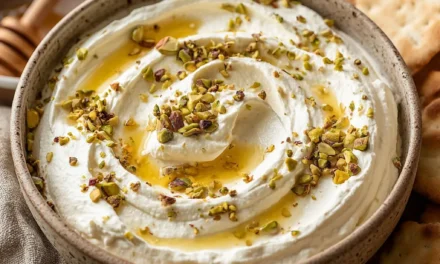 Whipped Feta with Honey and Pistachios