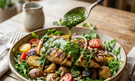 Chimichurri Chicken Salad – A Vibrant, Flavorful Summer Delight