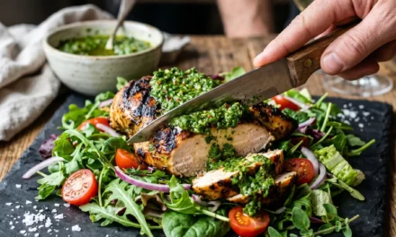 Delightful Chimichurri Chicken Salad for a Quick and Fresh Meal