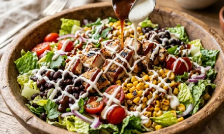 Creamy BBQ Chicken Salad: A Tasty and Satisfying Delight