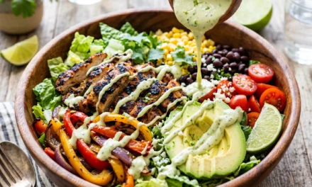 Grilled Chicken Fajita Salad