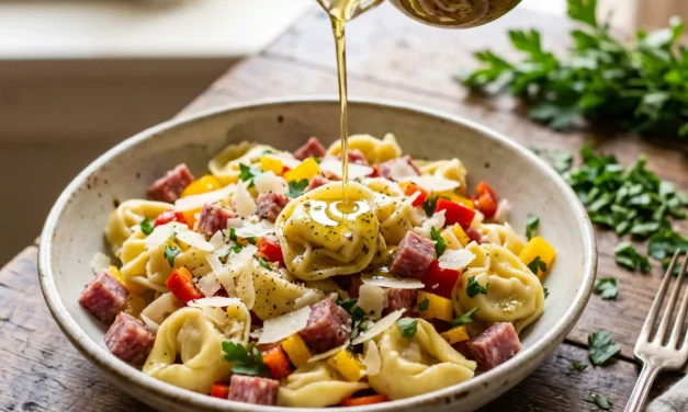 Italian Dressing Tortellini – A Flavor Explosion in Every Bite!