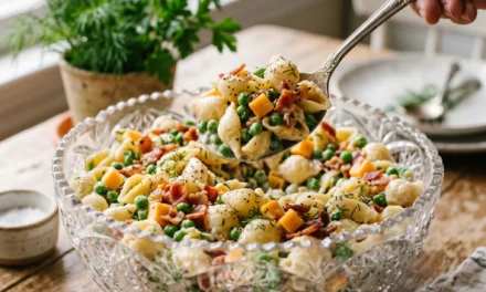 Cheddar, Bacon & Pea – A Comforting & Quick Appetizer