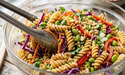 Thai Peanut Pasta Salad – A Heavenly Midweek Delight