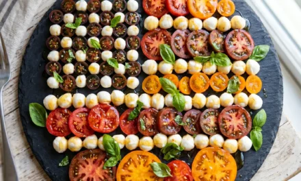 American Flag Caprese Salad: A Festive and Delicious Dish