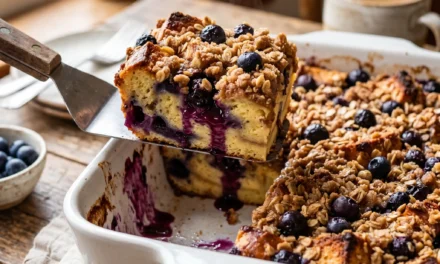Blueberry French Toast Casserole: A Perfect Breakfast Treat