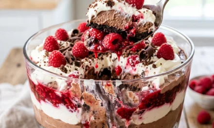 Choc-Raspberry Cheesecake Delight: A Luscious Dessert Experience