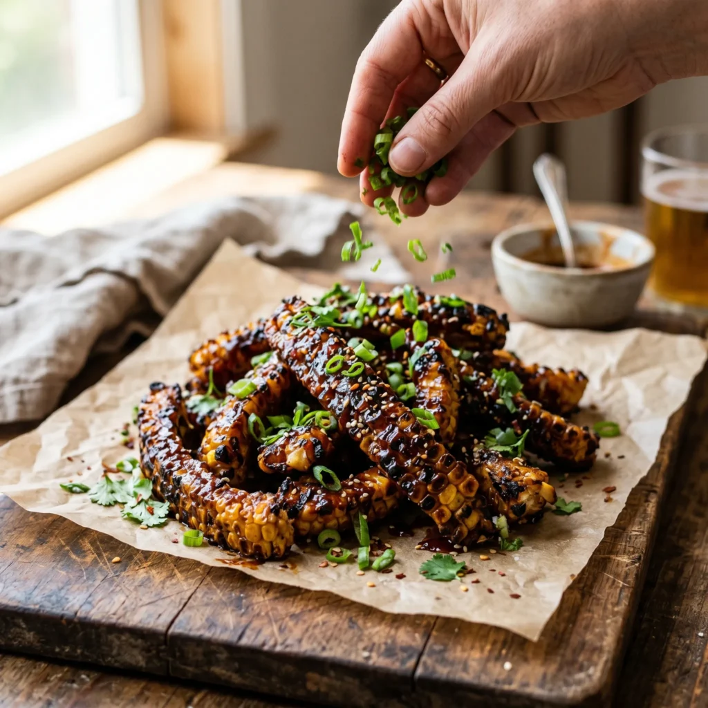 Grilled Barbecued Corn Ribs: A Flavorful Summer Delight - Forkful Kitchen