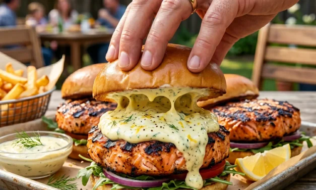 Grilled Salmon Burgers: A Fresh and Flavorful Delight