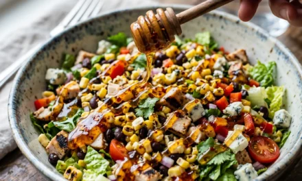 Hot Honey Cowboy Chopped Salad: A Flavorful, Quick Delight