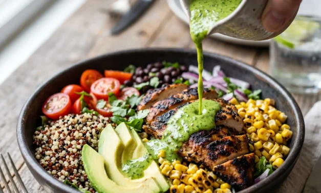 Peruvian Chicken, Avocado & Quinoa Salad