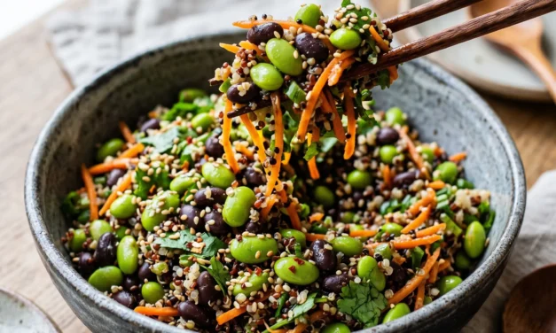 Protein-Boost Edamame Caviar: A Flavorful and Nutritious Dip