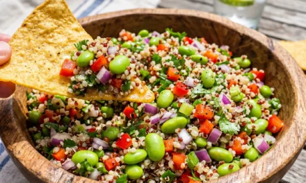 Viral Quinoa and Edamame Caviar