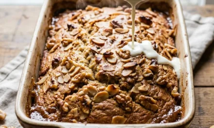 Deliciously Moist Banana Walnut Apple Bread Recipe