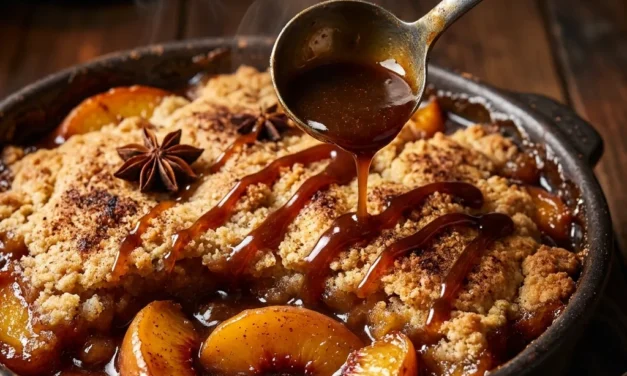 Bourbon-Spiced Peach Cobbler: A Sweet Southern Tradition