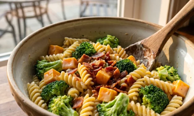Broccoli & Cheddar Pasta Salad: A Quick and Delicious Side Dish