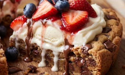 Chocolate Chip Crust Fruit Pizza: A Deliciously Fun Dessert