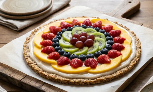 Dairy-Free Vegan Fruit Pizza: A Refreshing Dessert Treat