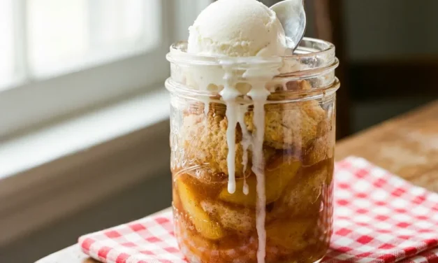 Individual Mason Jar Cobbler: A Sweet Treat for Any Occasion