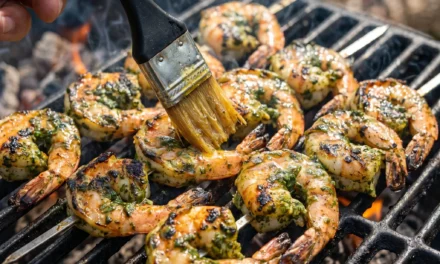 Jumbo Shrimp with Cilantro-Jalapeño Rub for a Flavorful Feast