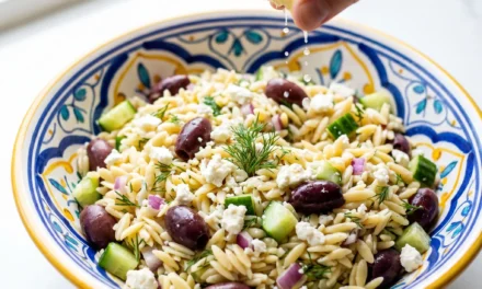 Mediterranean Orzo Salad: A Fresh and Flavorful Dish for Everyone