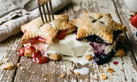 Patriotic Hand Pie Ice Cream Sandwiches: A Festive Dessert Delight