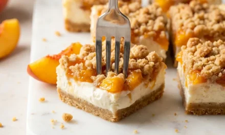 Delightful Peaches & Cream Bars: A Summer Treat Everyone Loves