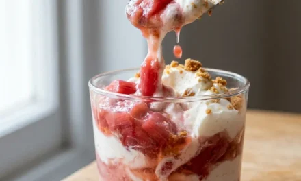 Rhubarb Fool: A Refreshing and Creamy Dessert Treat