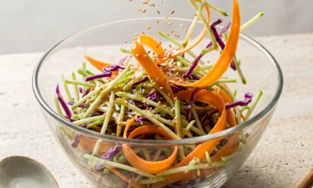 Sesame Broccoli Slaw: A Fresh and Flavorful Salad Delight