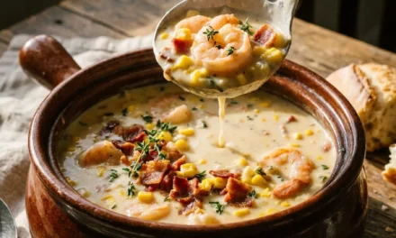 Shrimp and Corn Chowder: A Cozy and Delicious Recipe
