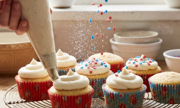 Stars-and-Stripes Cupcakes: Celebrate Independence Day with Deliciousness!
