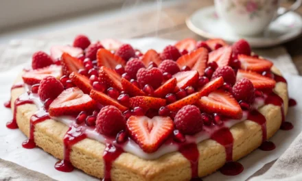 Valentine’s Heart Fruit Pizza: The Perfect Sweet Treat for Your Loved One