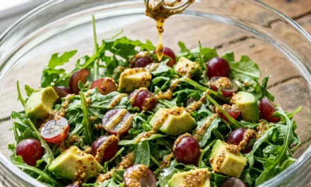 Arugula Grape Avocado Salad: A Refreshing, Quick Delight