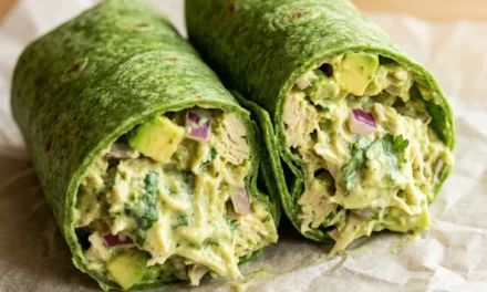 Avocado Chicken Salad Wraps: A Quick and Flavorful Delight