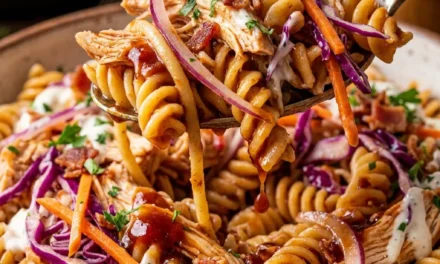BBQ Ranch Chicken Pasta: A Quick and Flavorful Dinner Delight
