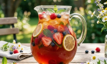 Berry Iced Tea Sangria: A Refreshing Summer Delight