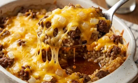 Cheeseburger Rice Bake: A Family Favorite for All Occasions
