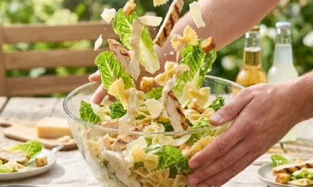 Chicken Caesar Pasta Salad: A Fresh and Flavorful Twist