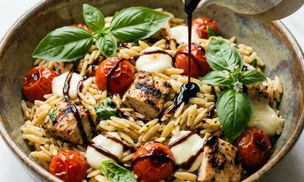 Chicken Caprese Orzo: A Flavor-Packed 30-Minute Meal