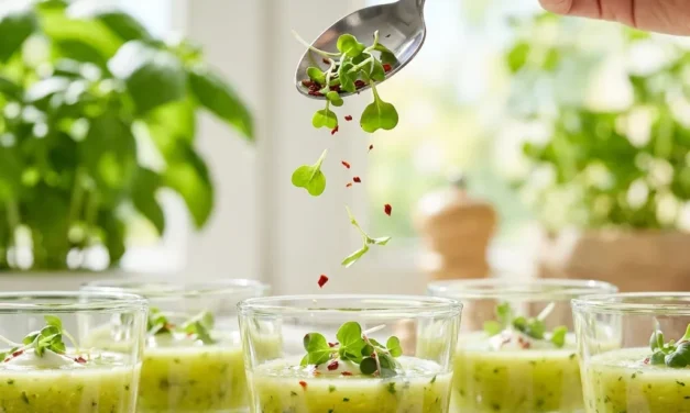 Chilled Zucchini Soup Shooters: A Refreshing Summer Delight