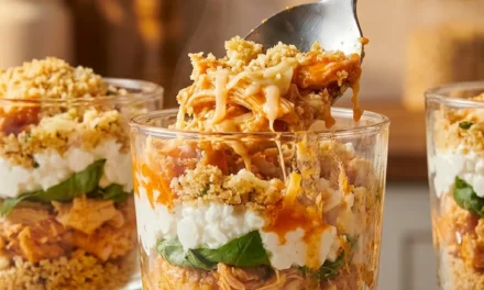 Cottage Cheese Buffalo Chicken Bake: A Flavorful Family Favorite