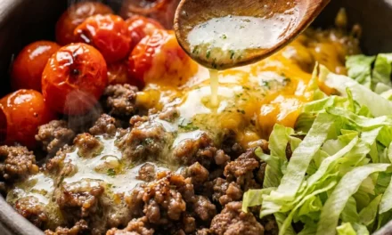 Garlic Butter Cheeseburger Bowls: A Deliciously Easy Recipe