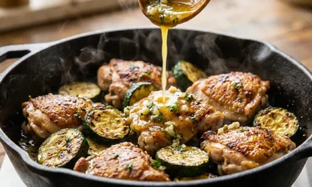 Garlic Butter Chicken Zucchini Skillet: A Flavorful 30-Minute Meal