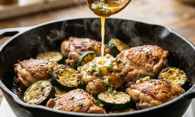 Garlic Butter Chicken Zucchini Skillet: A Flavorful 30-Minute Meal